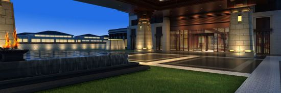 Hyatt Regency in Xian:  Exterior