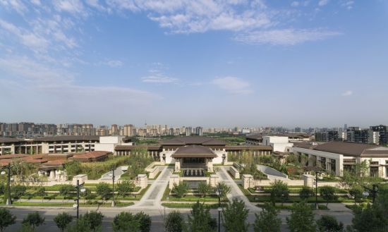 Hyatt Regency in Xian:  Hotel Exterior Day Shot