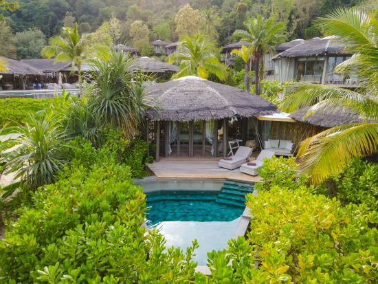 Tree House Villas Koh Yao à Ko Yao:  Beachfront Pool Villa