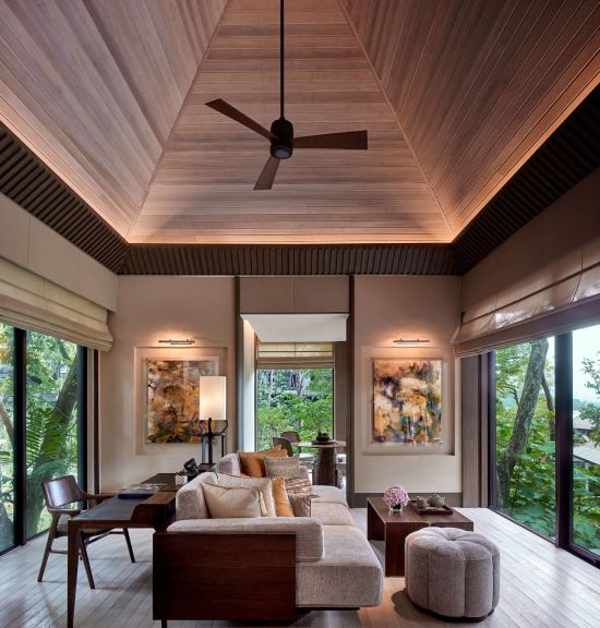 The Ritz-Carlton, Langkawi:  Rainforest Villa | Living Room