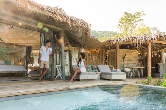 Tree House Villas Koh Yao à Ko Yao:  Beachfront Pool Villa