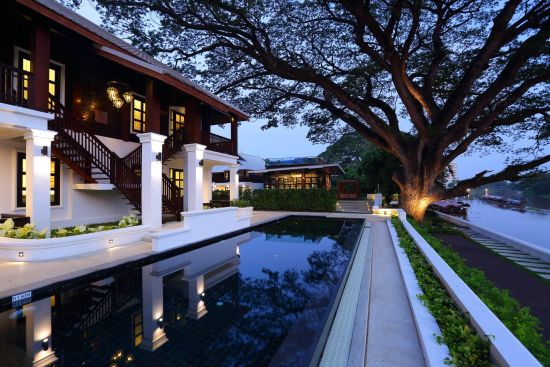 Na Nirand à Chiang Mai:  Pool and Riverview