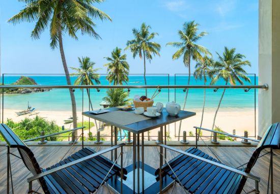 Shinagawa Beach à Balapitiya:  Deluxe | Balcony