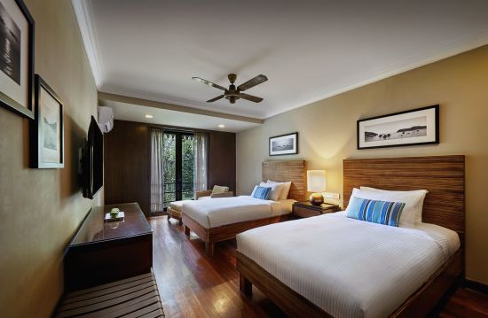 The Taaras Beach & Spa Resort in Redang:  Garden Suite | Twin Bed