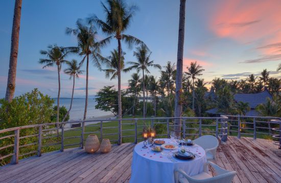 Nay Palad Hideaway in Siargao: Romantic dinner on the Tree House