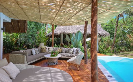 Nay Palad Hideaway in Siargao: Coral Villa | Main Deck