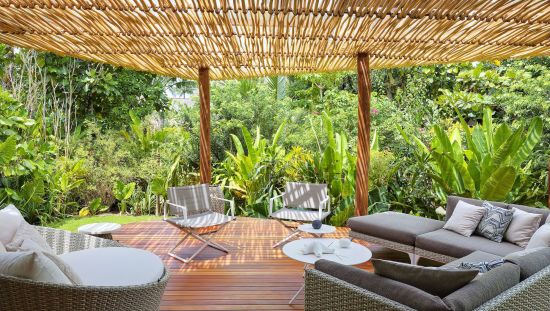 Nay Palad Hideaway in Siargao: Garden View Villa | Terrace