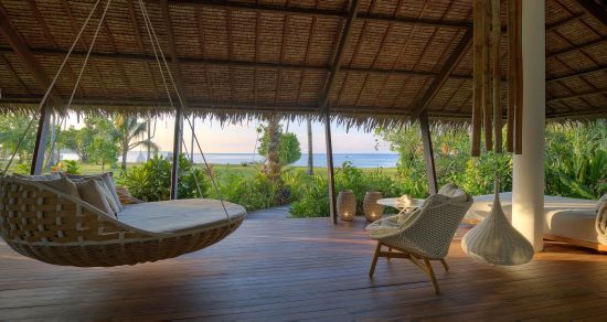 Nay Palad Hideaway in Siargao: Ocean View Villa | Deck Seaview