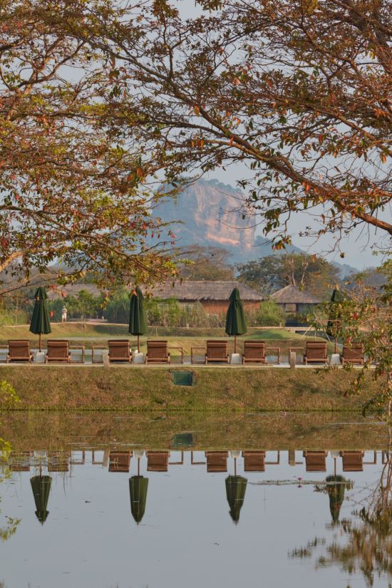 Water Garden Sigiriya:  Lion Rock