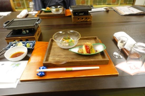 Hidatei Hanaougi Ryokan in Takayama: f&b: 