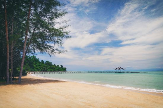 Borneo Eagle Resort à Kota Kinabalu:  Beach