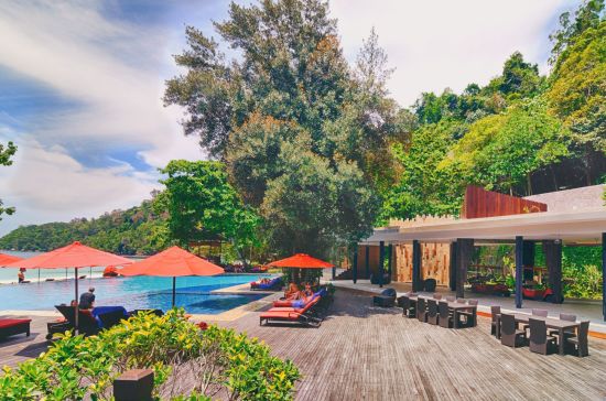 Bungaraya Island Resort in Kota Kinabalu: Pool