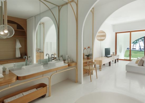 SALA Samui Chaweng Beach Resort à Ko Samui:  Oceanfront Garden Pool Suite