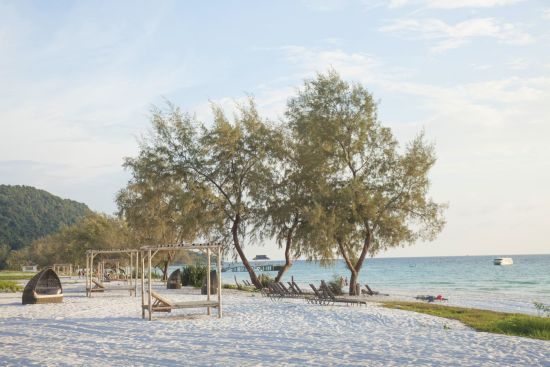 The Royal Sands Koh Rong:  Beach