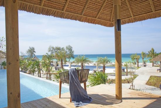 The Royal Sands Koh Rong:  Oceanview Pool Villa | View to the ocean