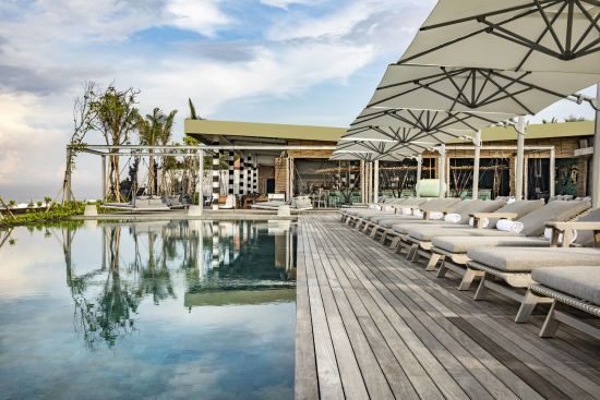 COMO Uma Canggu à Sud de Bali:  Beach Club | Pool Area