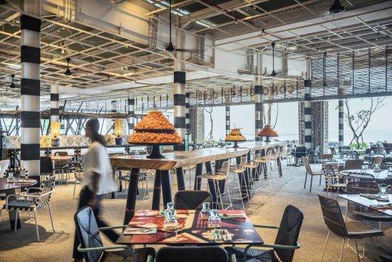 COMO Uma Canggu à Sud de Bali:  Beach Club | Restaurant