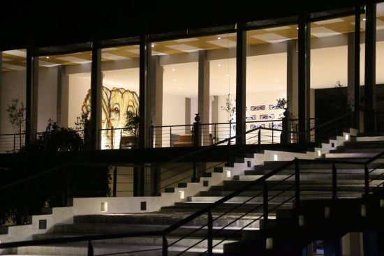 Aliya Resort & Spa à Sigiriya:  Stairway to Lobby