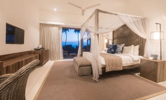 Kumu Beach in Balapitiya:  Ocean View Bedroom