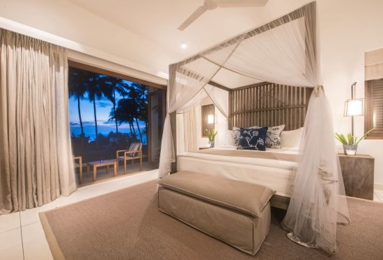 Kumu Beach in Balapitiya:  Ocean View Bedroom