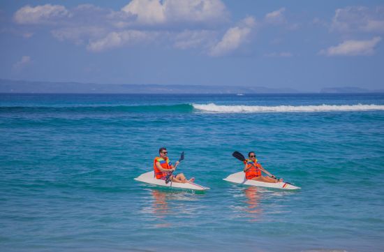 Candi Beach Resort & Spa à Ouest de Bali:  Kayak