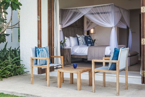Kumu Beach in Balapitiya:  Ocean View Bedroom