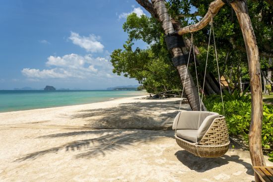 The Tubkaak Krabi Boutique Resort:  Beach