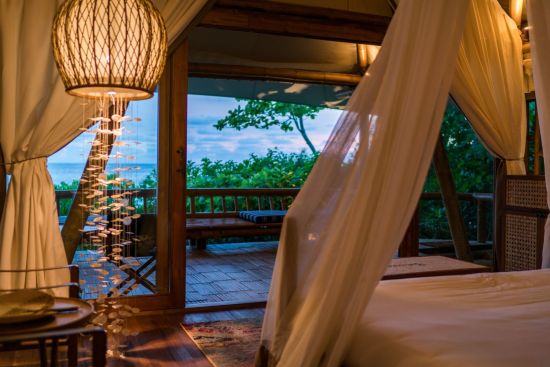 Bawah Reserve:  Tented Beach Suite | View
