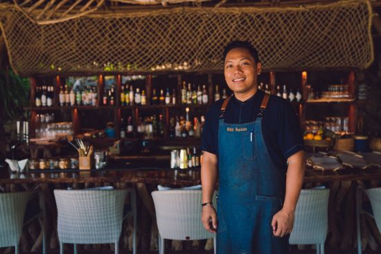 Bawah Reserve:  Our bartender