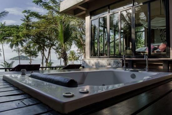 Seavana Beach Resort à Ko Mak:  Jacuzzi Balcony Seaview
