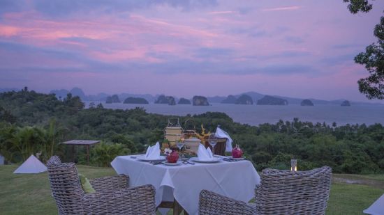 9 Hornbills Tented Camp à Ko Yao:  Private Dinner