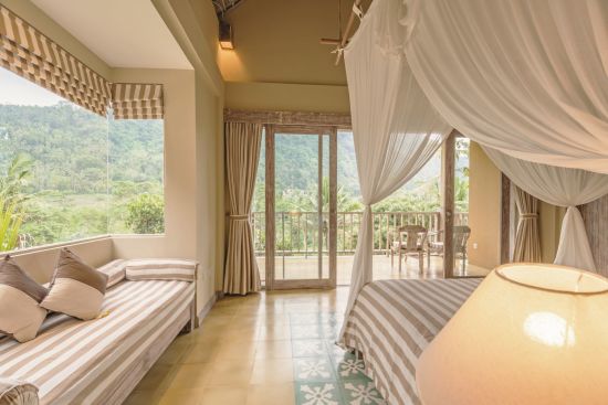 Wapa di Ume Sidemen à Ouest de Bali:  Di Ume Suite | Master bed