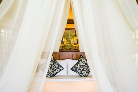 Bawah Reserve:  Garden Suite | king size bed 