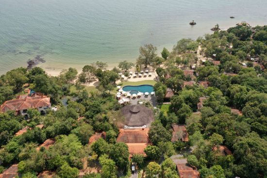 Green Bay Phu Quoc Resort & Spa: Palm Beach top view