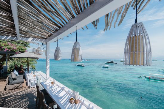 Batu Karang Lembongan Resort & Spa in Nusa Lembongan:  The Deck