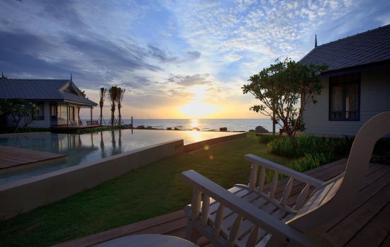 Devasom Hua Hin Resort: Sunset