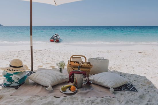 BuBu Villa à Perhentian:  Picknick at the Beach