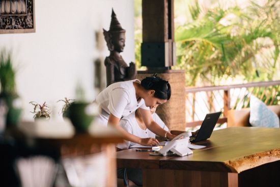 Awei Pila Resort in Mergui Archipel:  Reception