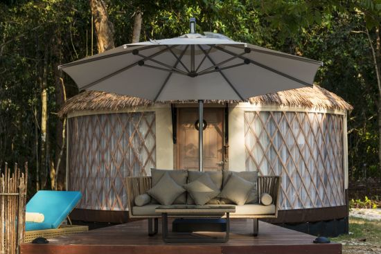 Awei Pila Resort in Mergui Archipel:  Beachfront Seaview