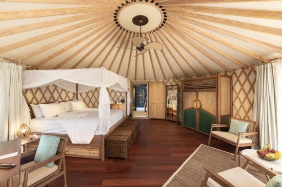 Awei Pila Resort in Mergui Archipel:  Beachfront Seaview