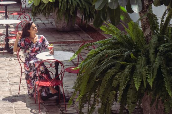 Fort Bazaar à Galle:  Courtyard