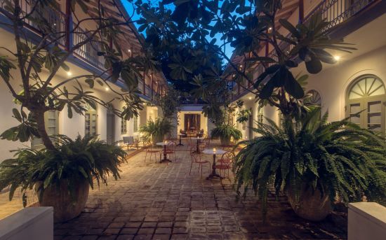 Fort Bazaar à Galle:  Courtyard
