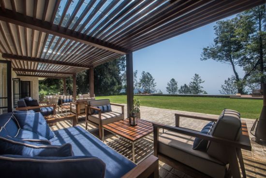 Goatfell à Nuwara Eliya:  Veranda