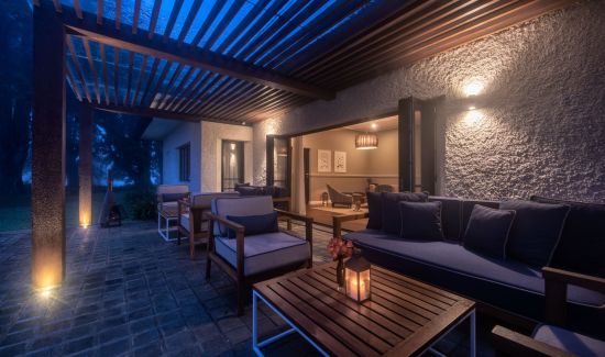 Goatfell à Nuwara Eliya:  Veranda