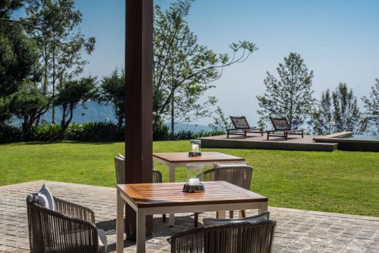 Goatfell à Nuwara Eliya:  Veranda