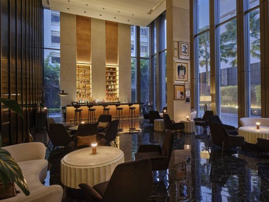 Sindhorn Midtown in Bangkok: The Black Cat