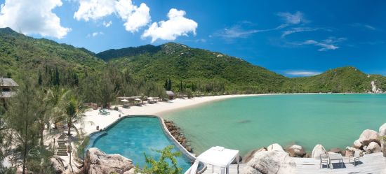 L'Alya Ninh Van Bay à Nha Trang:  Panorama view