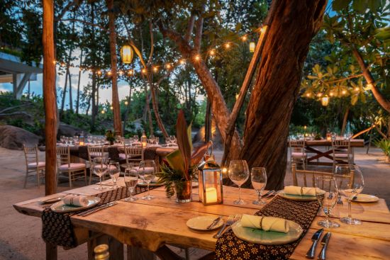 The Residence Bintan:  Beach Dining