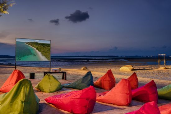 The Residence Bintan:  Beach Cinema