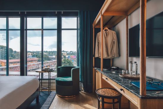 The Chow Kit in Kuala Lumpur:  The King Den | view